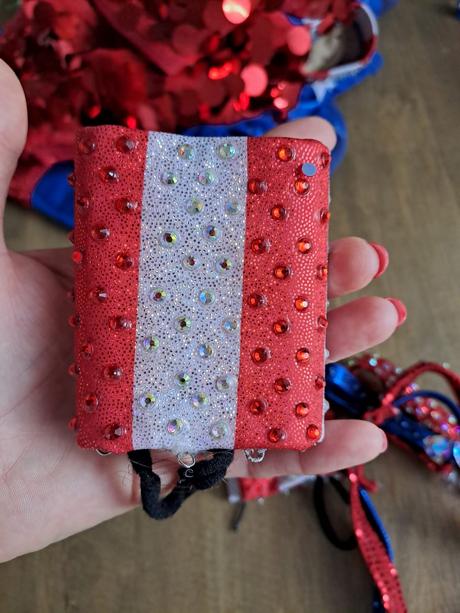 Disco dance solo/duo kostým- 122-134, 122