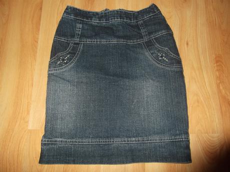 Riflová suknička, 134