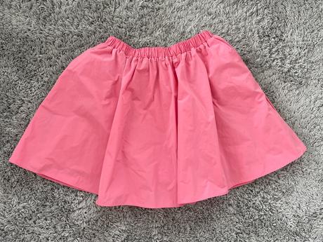 Ružová sukňa hm s vreckami, h&m,38