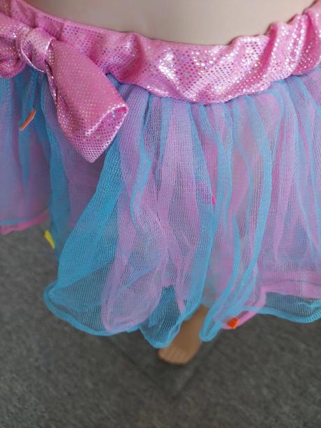 Dvojfarebná tylová suknička zn.claires veľ.98-116, 104