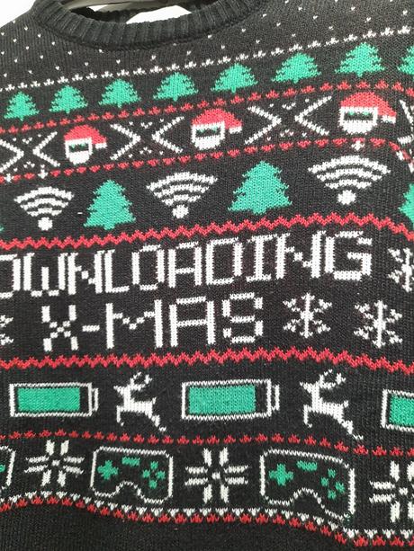 Vianočný pulóver gamer 158/164, h&m,158