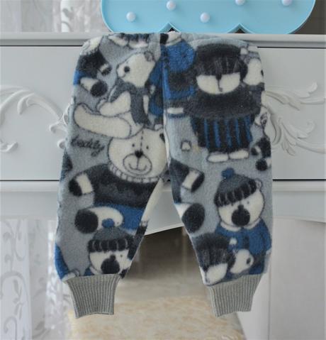 Flísové tepláky-62/68, 62