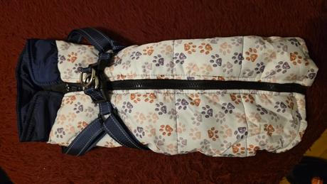 Vetrovka pre psika do40cm aj s popruhmi, 