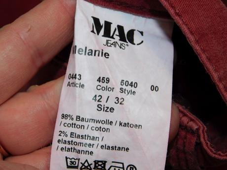 Luxusne damske strečove nohavice/rifle, 42