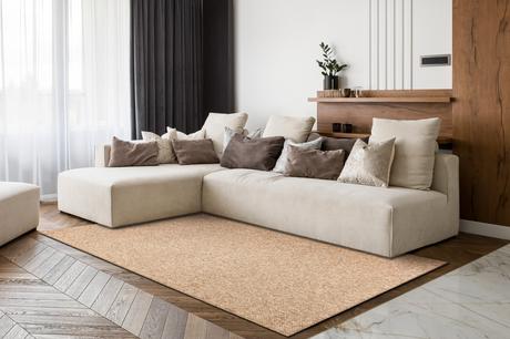 Prateľný koberec casablanca hnedý 120x170 cm,