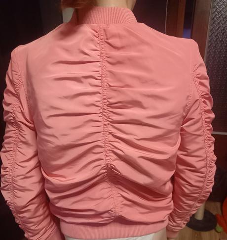 Ružová bombera 12-13 rokov, h&m,158