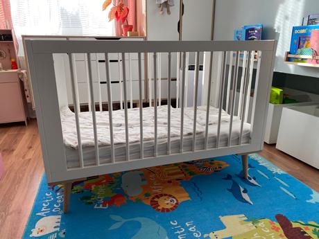 Detská postieľka 120x60 s doplnakmi, šírka (cm): 60,dĺžka (cm): 120