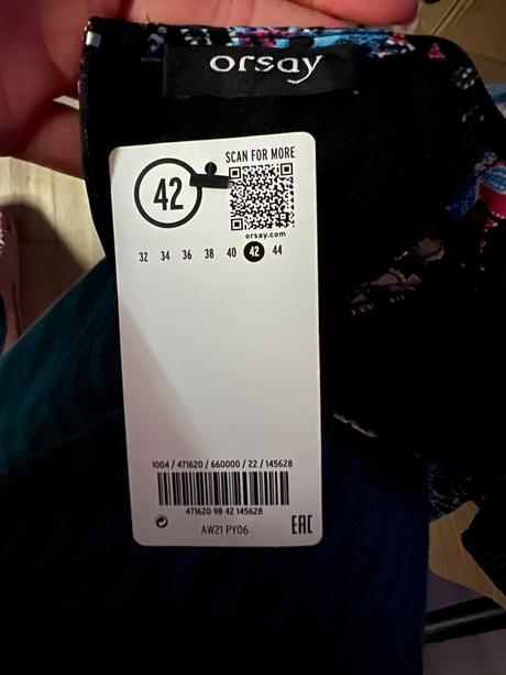 Kvetinove saty orsay 42, orsay,42