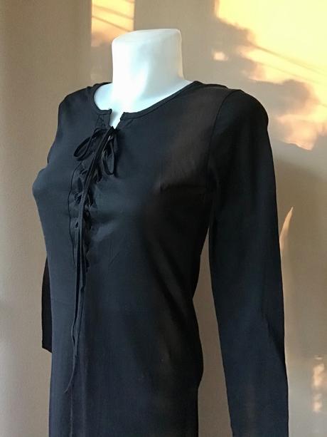 Bavlnene saty s viazackou /90, m