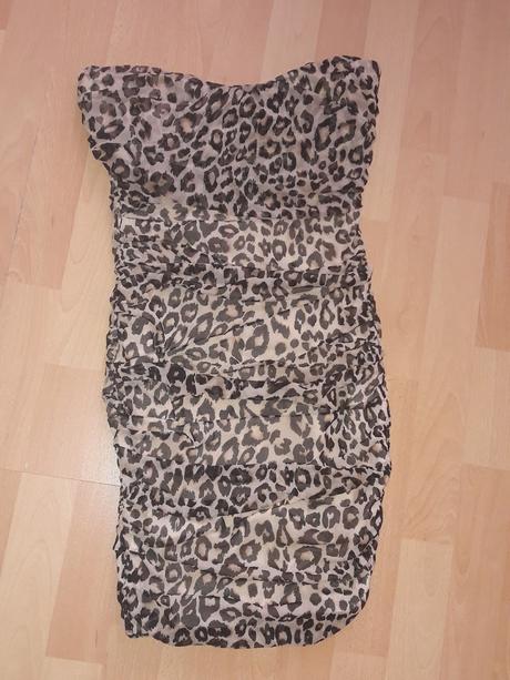 Tigrované ľahučké šaty, tally weijl,40