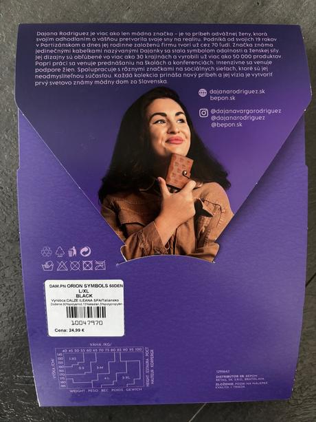 Silonky bepon, l / xl