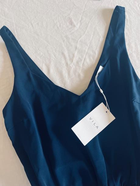 Vila tmavomodré šaty vel.xs, 34 / xs