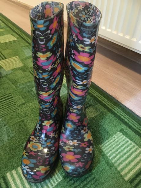 Dievčenské gumáky nezateplené, 36