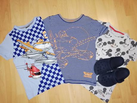 Tričká 2ks, 4-5 rokov, 104–116