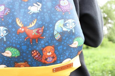 Nepremokavý zvieratkový batôžtek, 