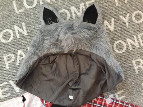 Dievcensky kostym vlkodlak 8-10 rokov,