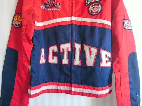 Prechodná červeno modrá bunda, skyblue, 164