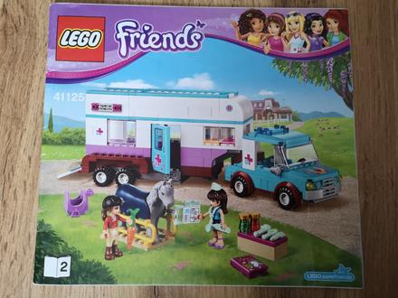 Lego friends 41125 veterinársky príves s koňom, 