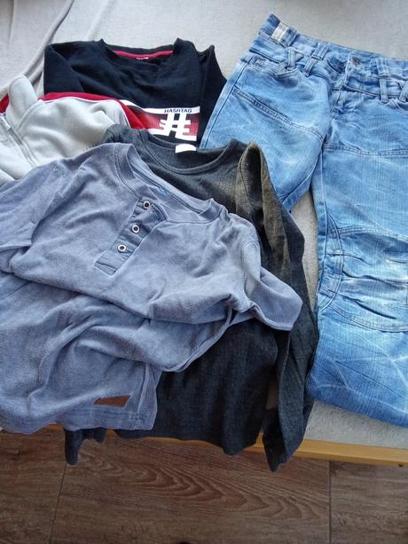 Mikiny, rifle, tricka, 158–170