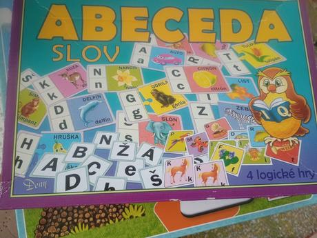 Abeceda slov + pexeso top stav, 