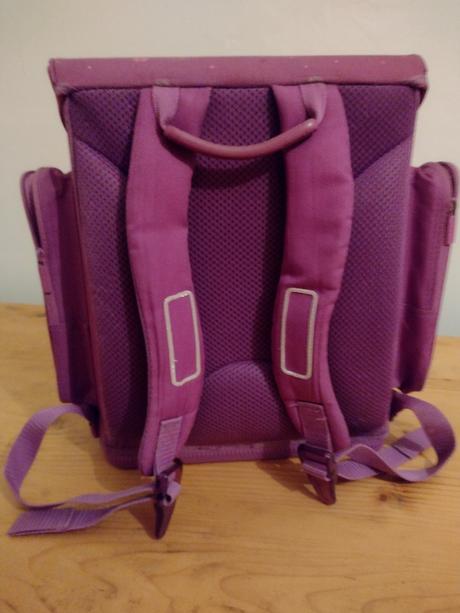 Školská taška herlitz fialová,