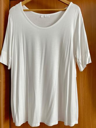 Biele tričko bodyflirt 44/46, bonprix,45
