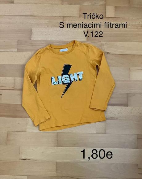 Meniace tričko, 122