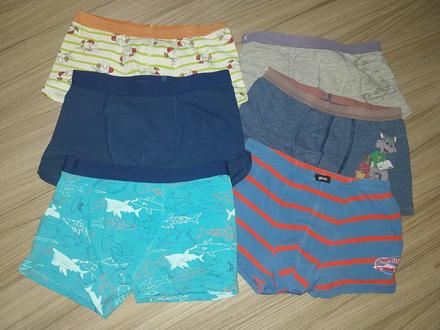 6x boxerky ..cena spolu, c&a,134
