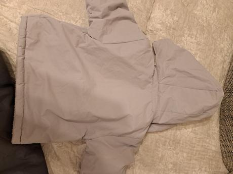 Šedé oteplováky s bundou pre chlapca, 80