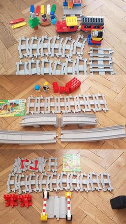 Lego duplo parný vlak 10874, 10882, 