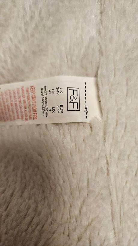 Zimná bunda veľ. 104, f&f,104