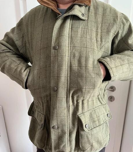 Barbour sporting gore-tex tvídová bunda, l