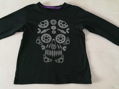 Tričko človek ako stroj 134/140, h&m,140