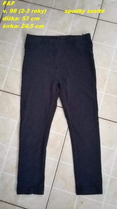 Elegantné nohavice, f&f,98