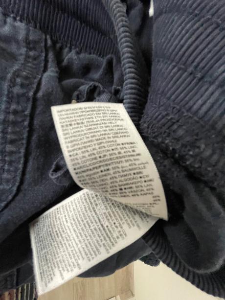 Gap ľanové cuff nohavice, gap