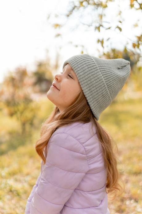 Detská čiapka unisex/mix farieb,