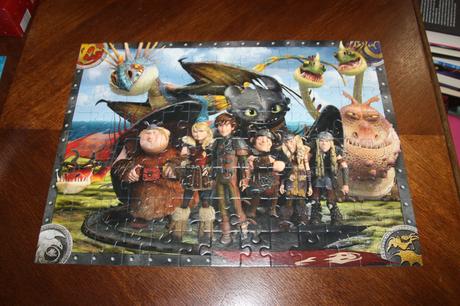 Puzzle ako vycvicit draka 100 xxl, 