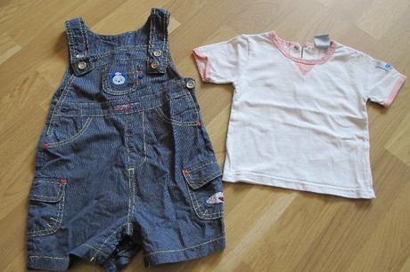 Komplet nohavice + tričko značka zip zap, 80