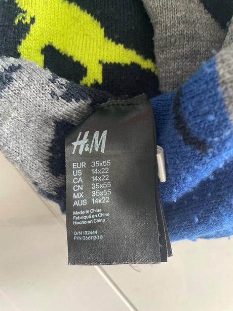 Čiapka a nakrčnik, h&m,110