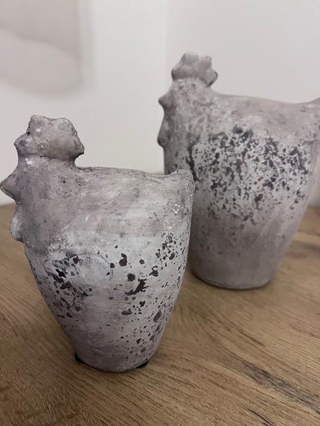 Betónové dekorácie na veľkú noc, 