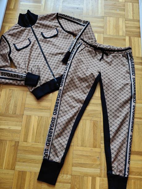 Sugarbird monogram luxusny set s/m, sugarbird,m