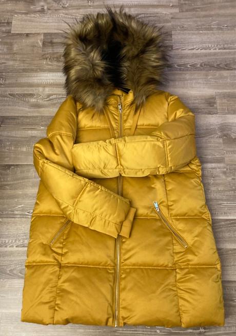 Krásna tepla dámska zimná bunda, f&f,44