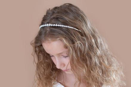 Sviatočná štrasová čelenka , 