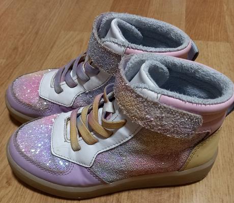 Zateplené blikajúce prechodné tenisky, h&m,29