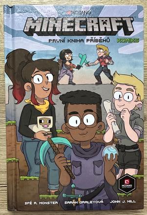 Minecraft 1 prvá kniha príbehov  sfé r. monster, 