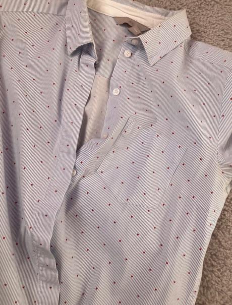 Vzorovaná košeľa, h&m,32