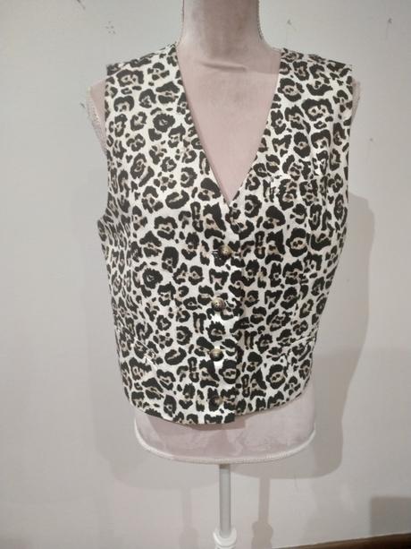 Ľanová vesta, sinsay,l