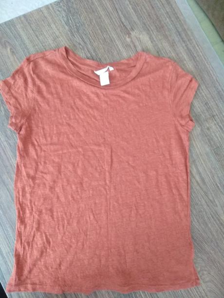 Tehlove tricko, h&m,s