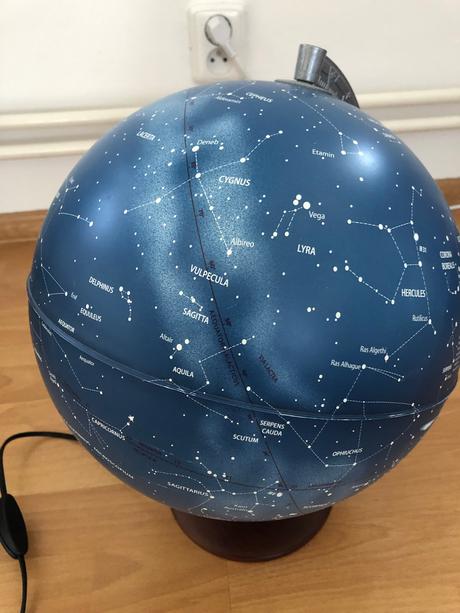 Globus svietiaci so súhvezdiami, 