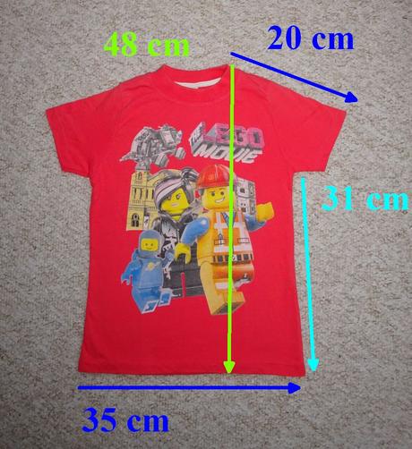 Tričko lego, 116